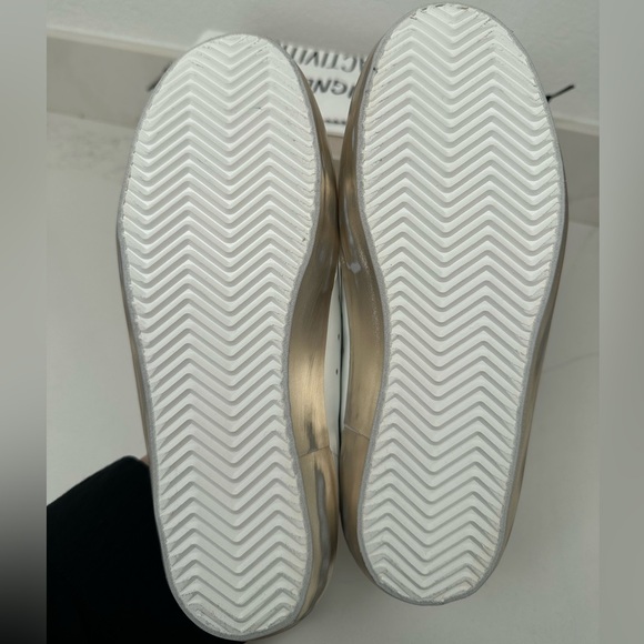 NWT Golden Goose Women Sneaker White & Gold sz 38 - Picture 6 of 14